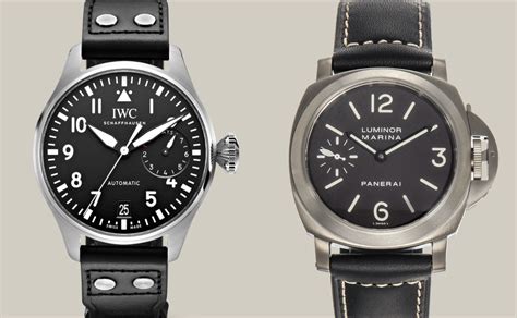 iwc big pilot vs panerai 312|IWC Big Pilot Detailed Review .